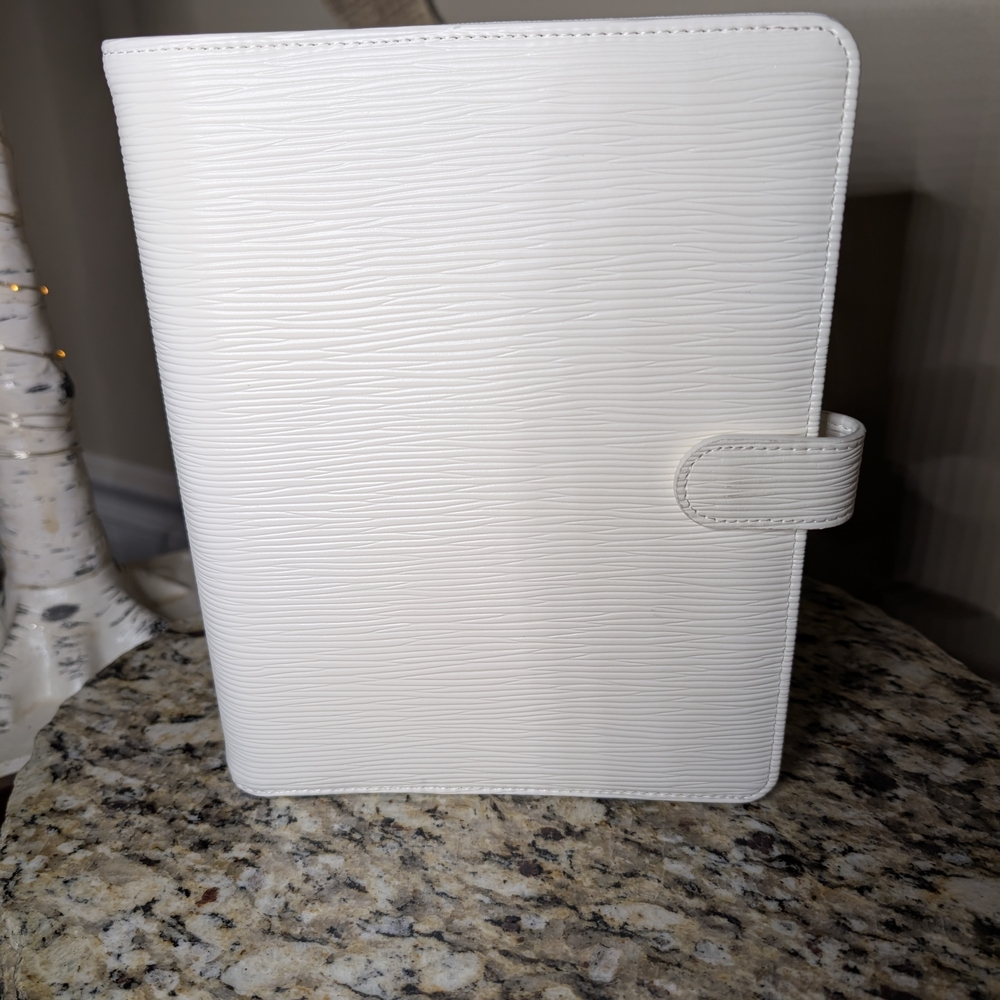 Elegant White Home Office Planner